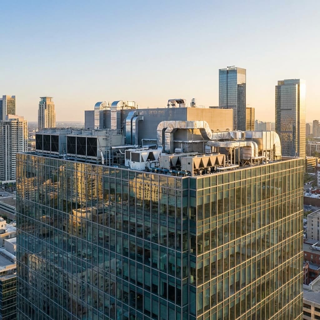 HVAC Tòa nhà văn phòng 30 tầng